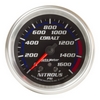 2-5/8" NITROUS PRESSURE, 0-1600 PSI, COBALT